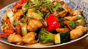 Easy Chicken with Mixed Vegetable Stir Fry Recipe 35-Minute Dinner