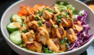 Bang Bang Chicken Bowl: A Flavorful Recipe Delight Bang Bang Chicken Bowl A Flavorful Recipe Delight