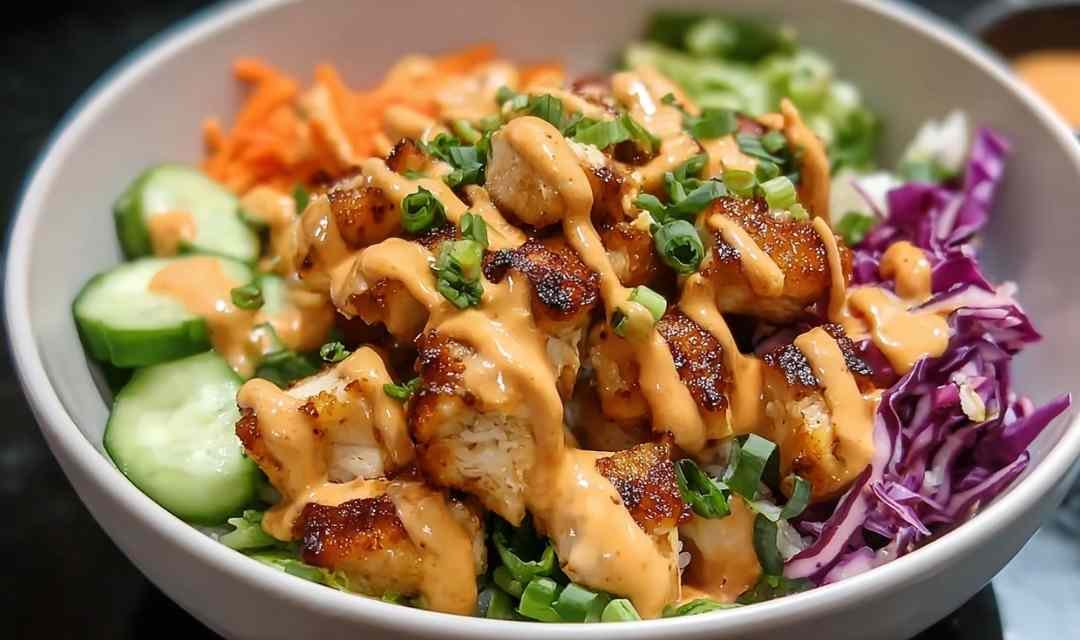 Bang Bang Chicken Bowl: A Flavorful Recipe Delight