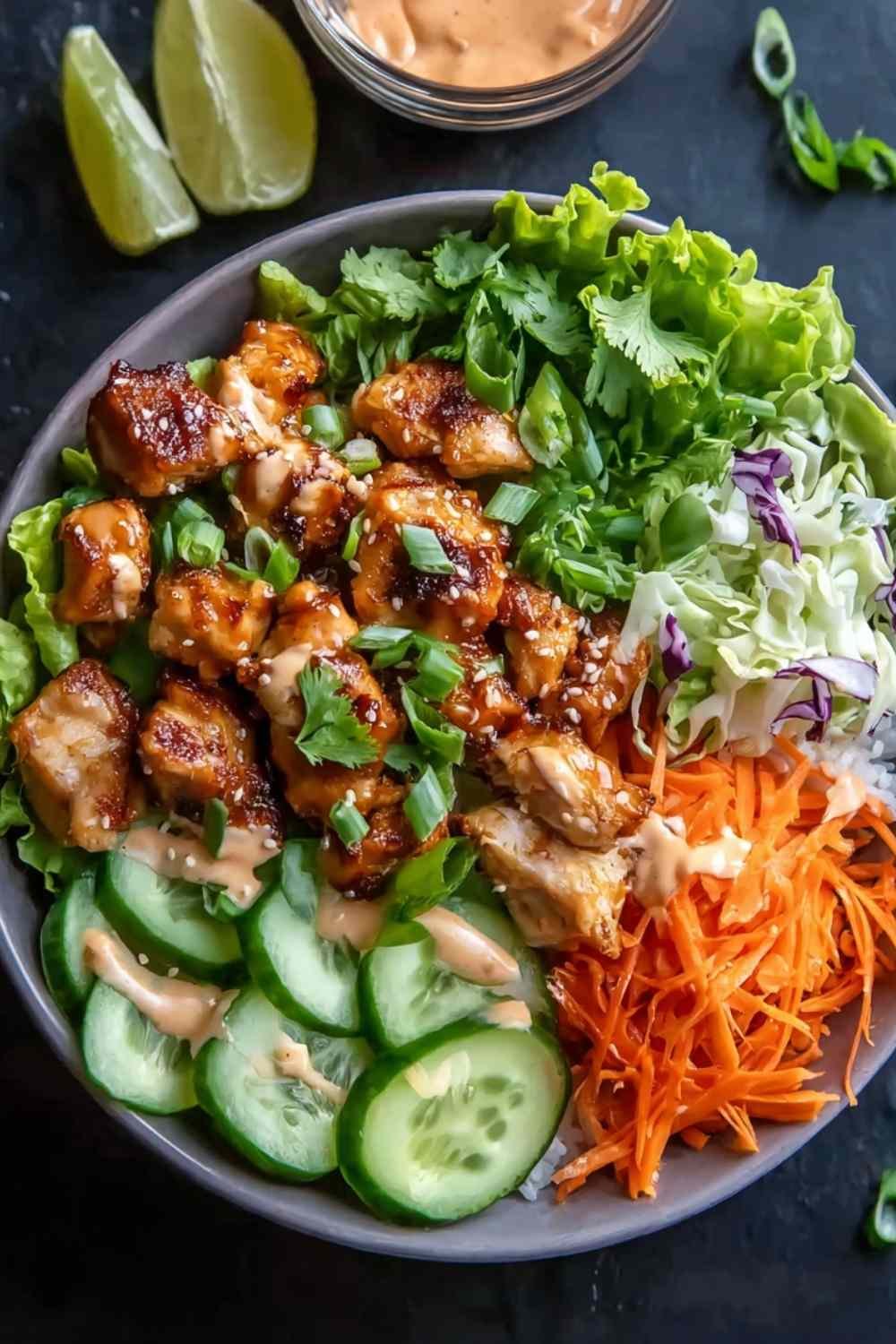 Bang Bang Chicken Bowl A Flavorful Recipe Delight