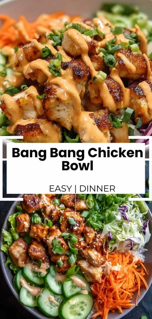 Bang Bang Chicken Bowl A Flavorful Recipe Delight