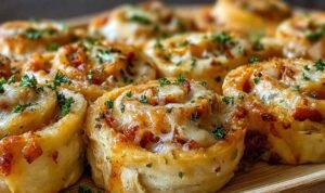 Crack Chicken Pinwheels Recipe – Easy Party Appetizer with Bacon & Ranch..