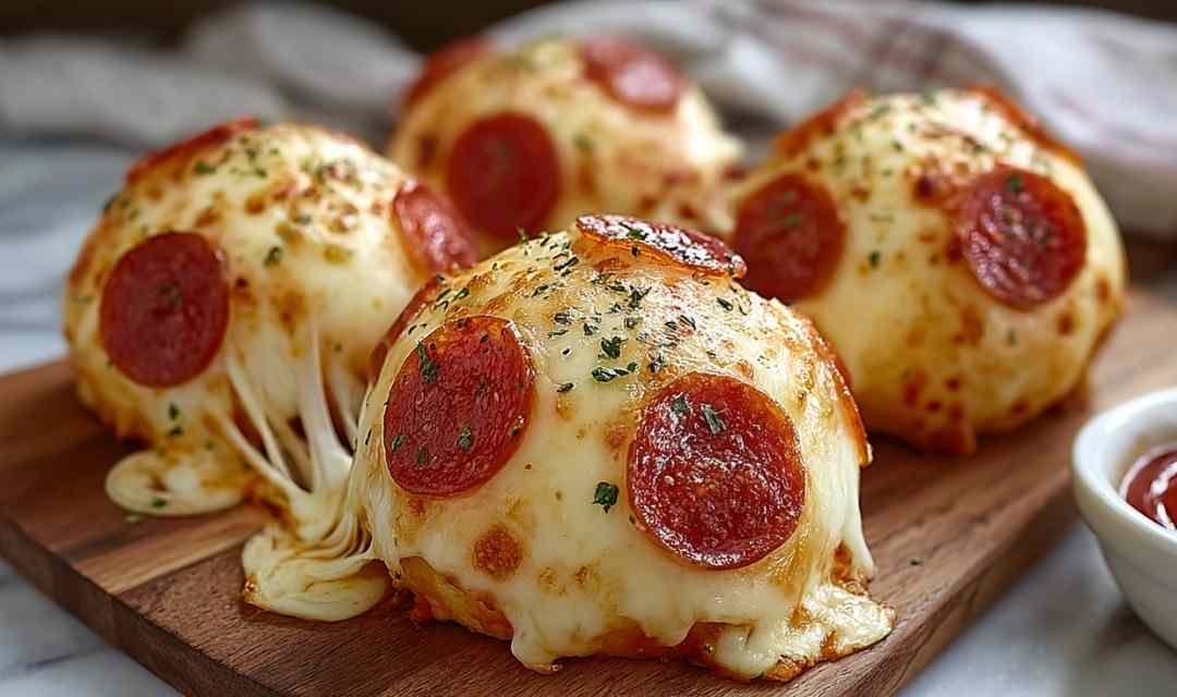Pepperoni Pizza Bombs