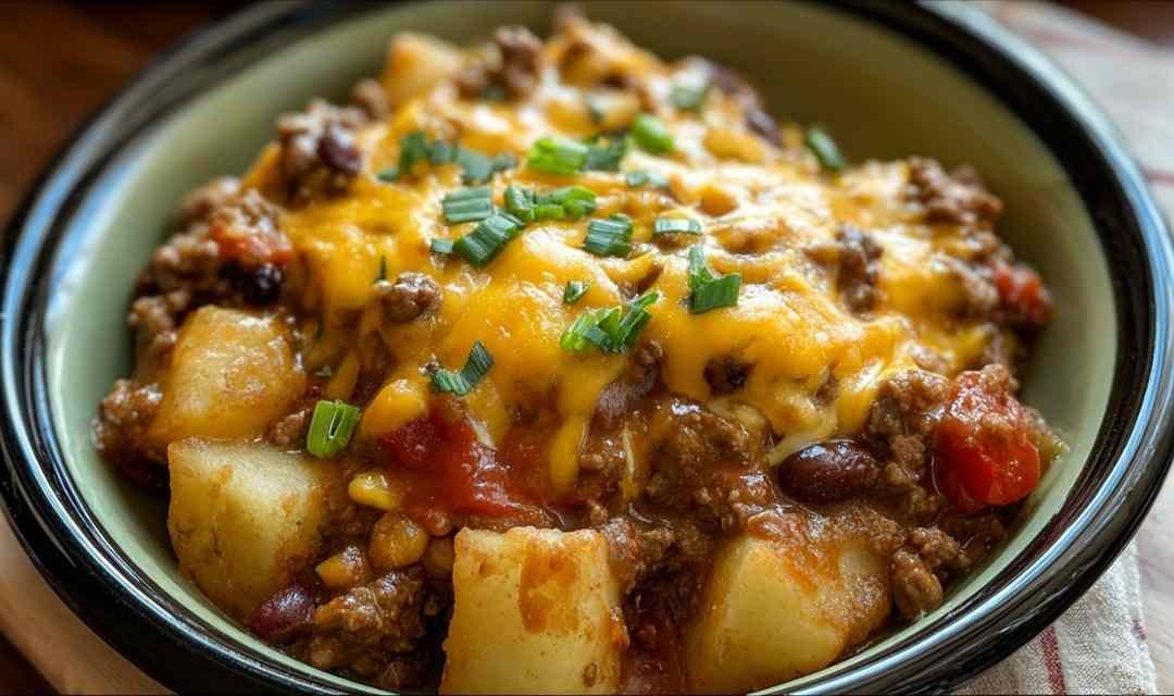 Slow Cooker Cowboy Casserole