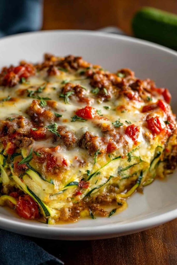 Zucchini Pizza Casserole