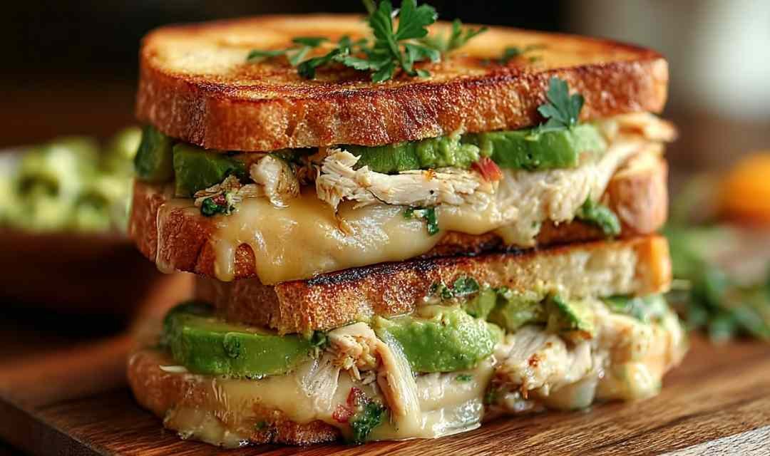 Chicken Avocado Melt Sandwich