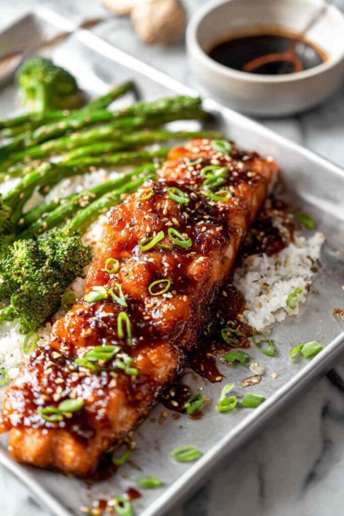 Baked Teriyaki Salmon