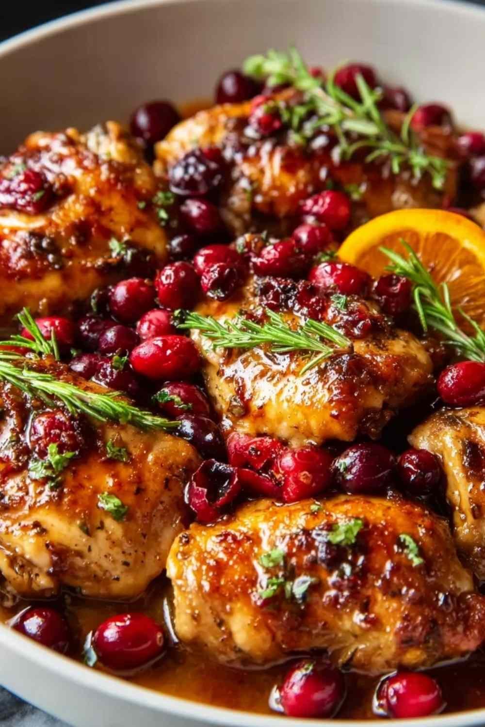 Cranberry Orange Chicken