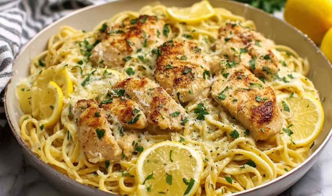 Creamy Lemon Chicken Pasta