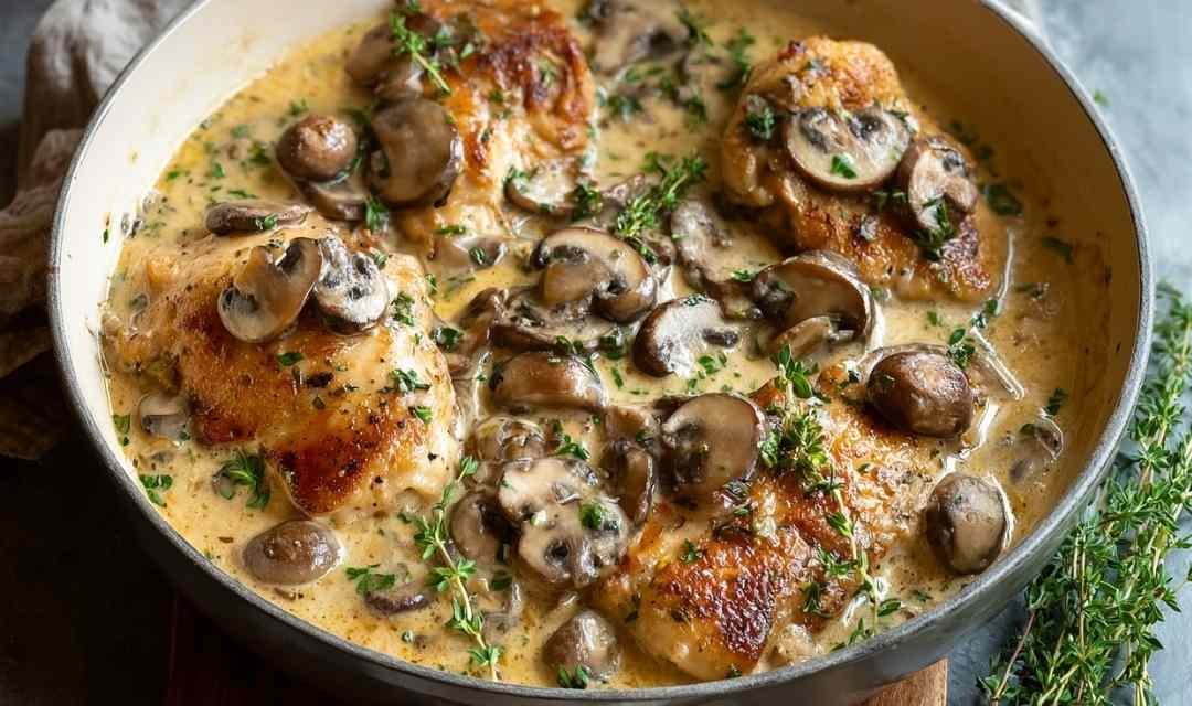 Creamy Mushroom Chicken