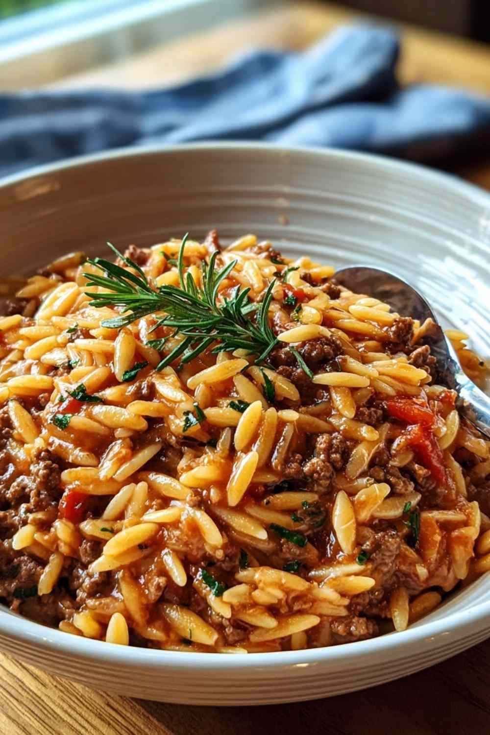 Ground Beef Orzo Recipe