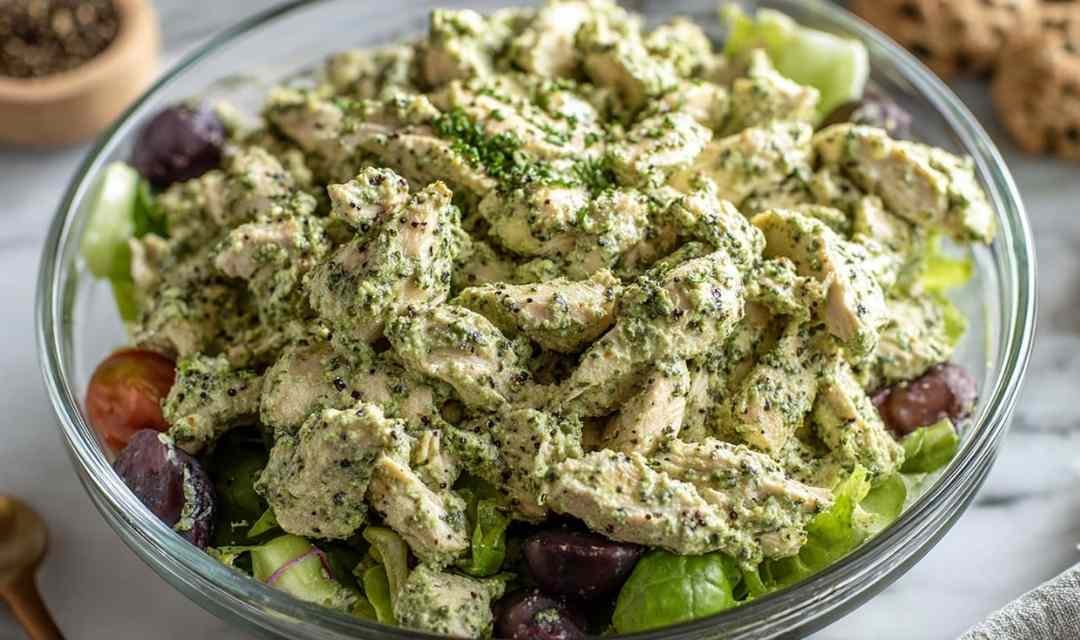 Healthy Green Goddess Chicken Salad (High-Protein)