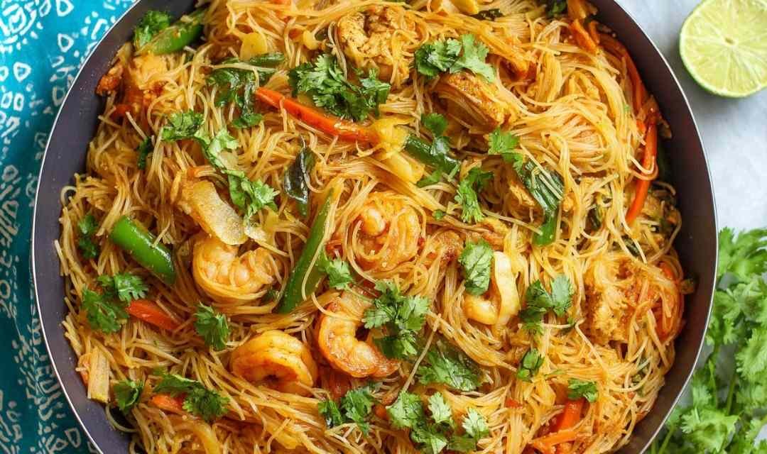 High Protein Chicken Vermicelli Noodles