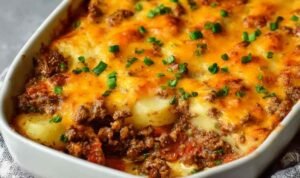 Hobo Casserole Ground Beef