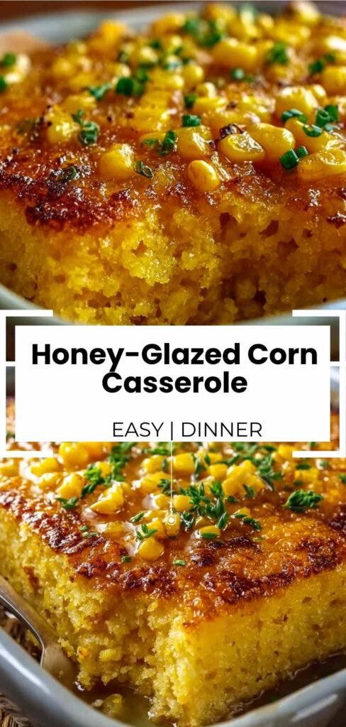 Honey-Glazed Corn Casserole