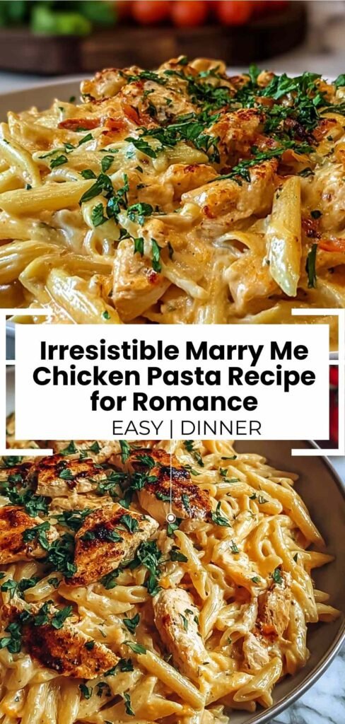 Marry Me Chicken Pasta