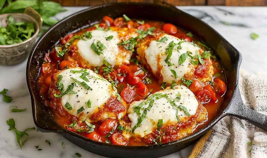 Mozzarella Chicken Skillet