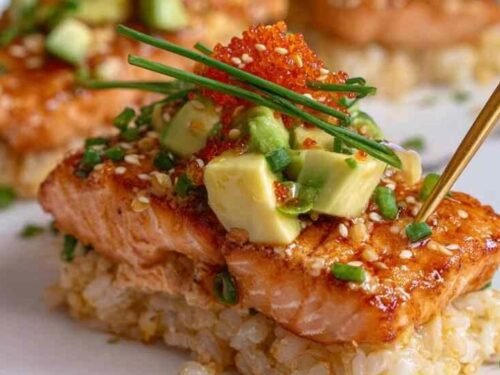 Salmon Crispy Rice Recipe