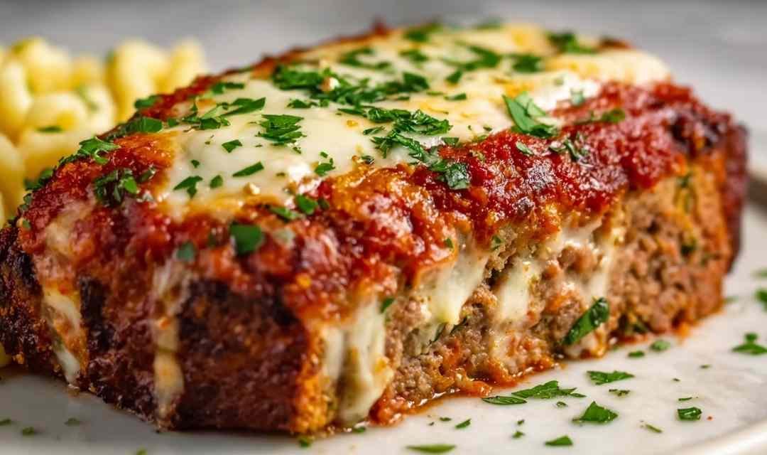 Stuffed Italian Meatloaf