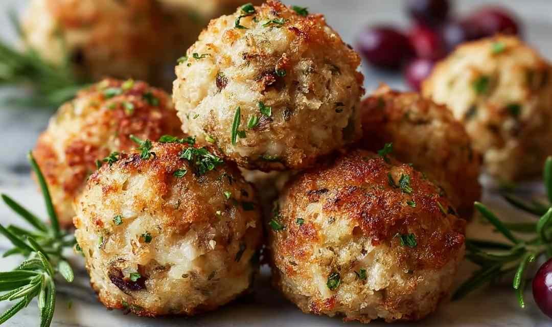 Thanksgiving Stuffing Balls