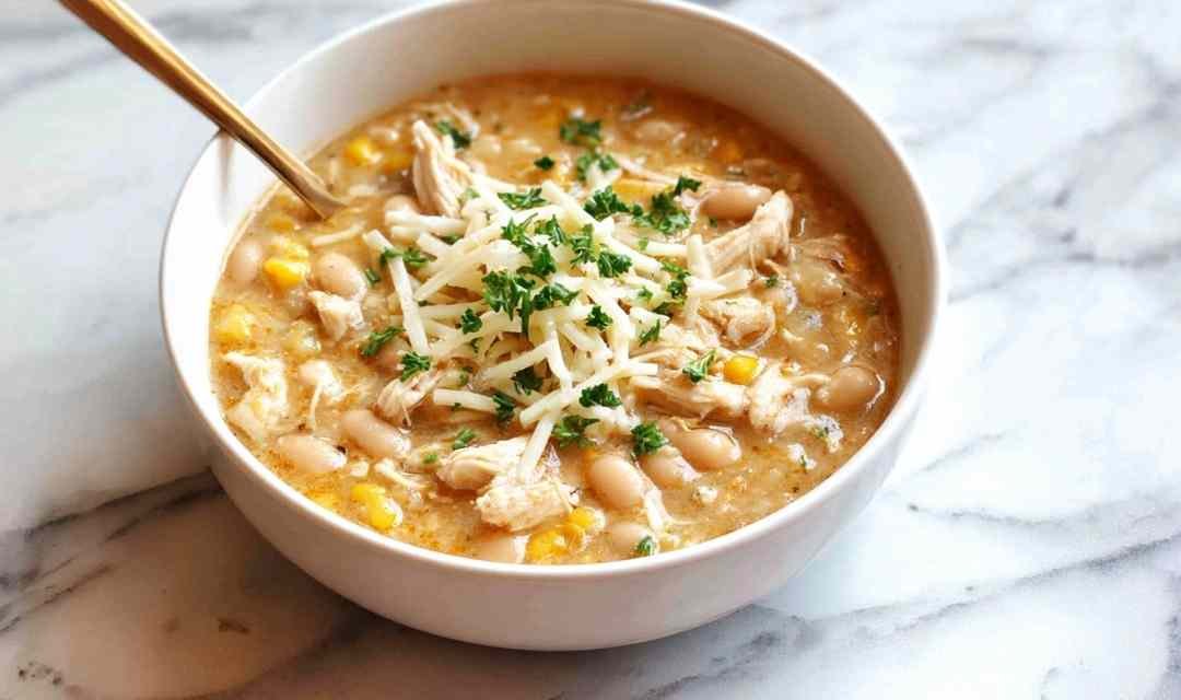Creamy White Chicken Chili Recipe