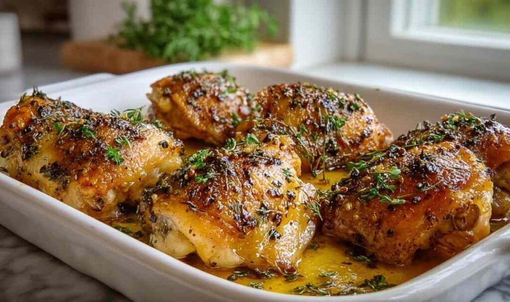 Baked Chicken Thighs