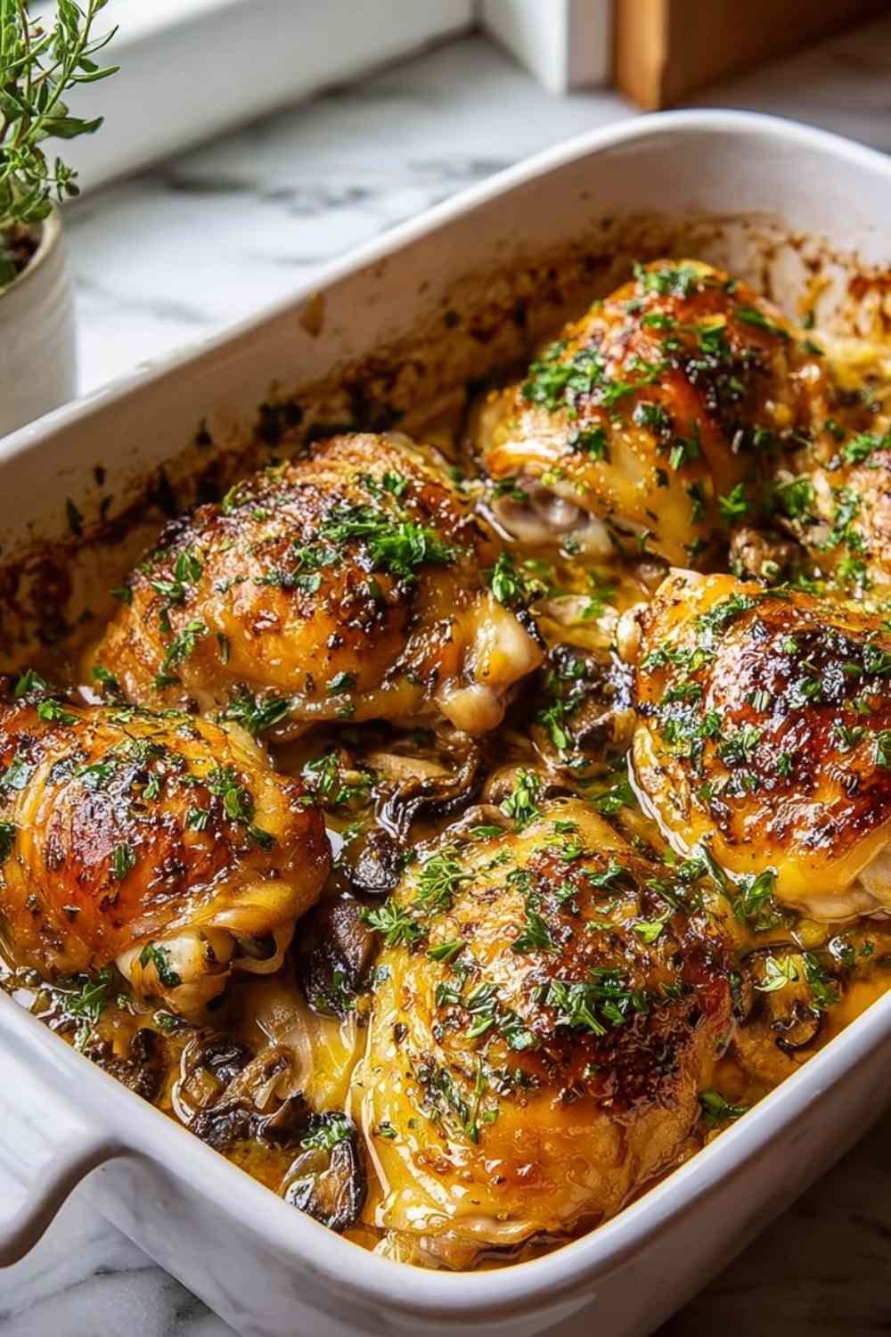 Baked Chicken Thighs