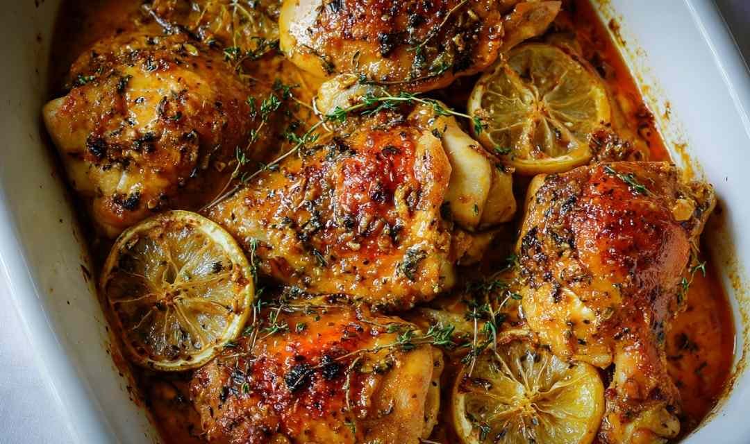 Baked Lemon Butter Chicken