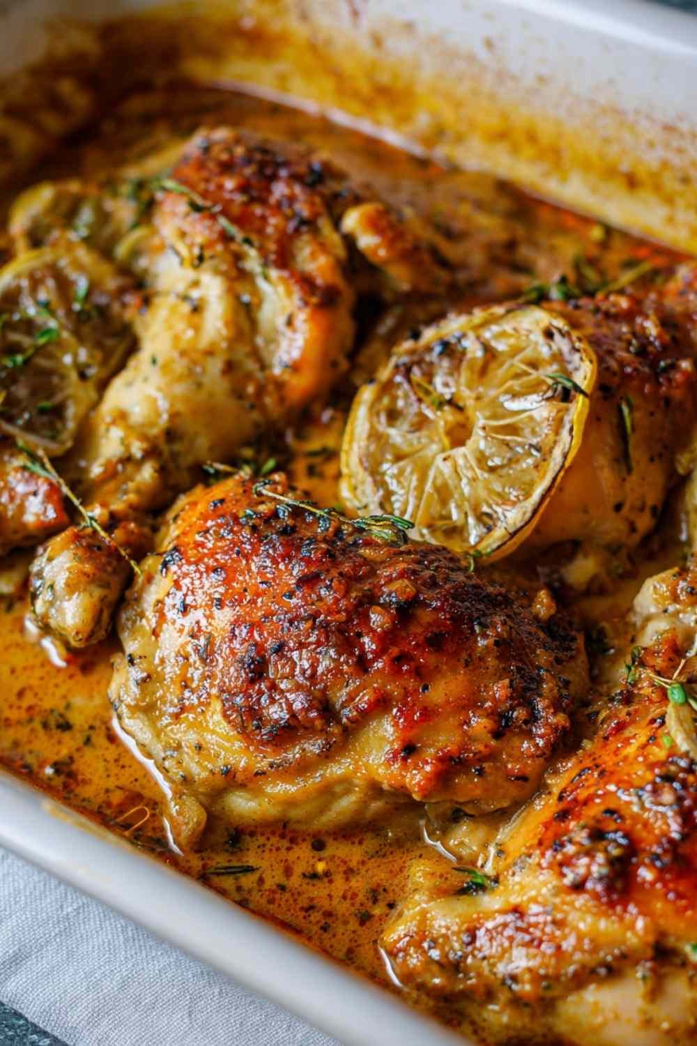 Baked Lemon Butter Chicken