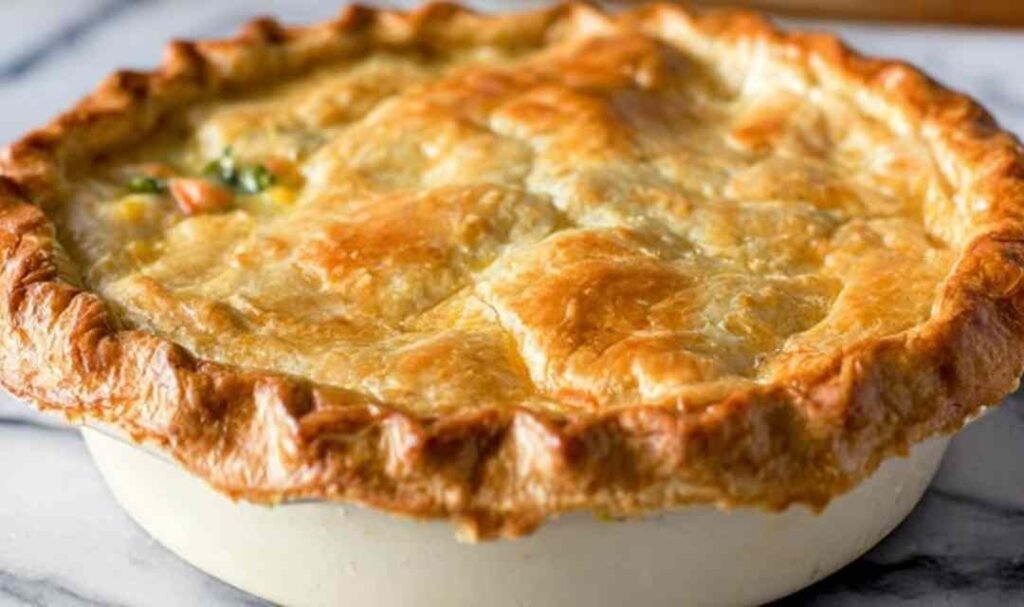 Broccoli Cheddar Chicken Pot Pie