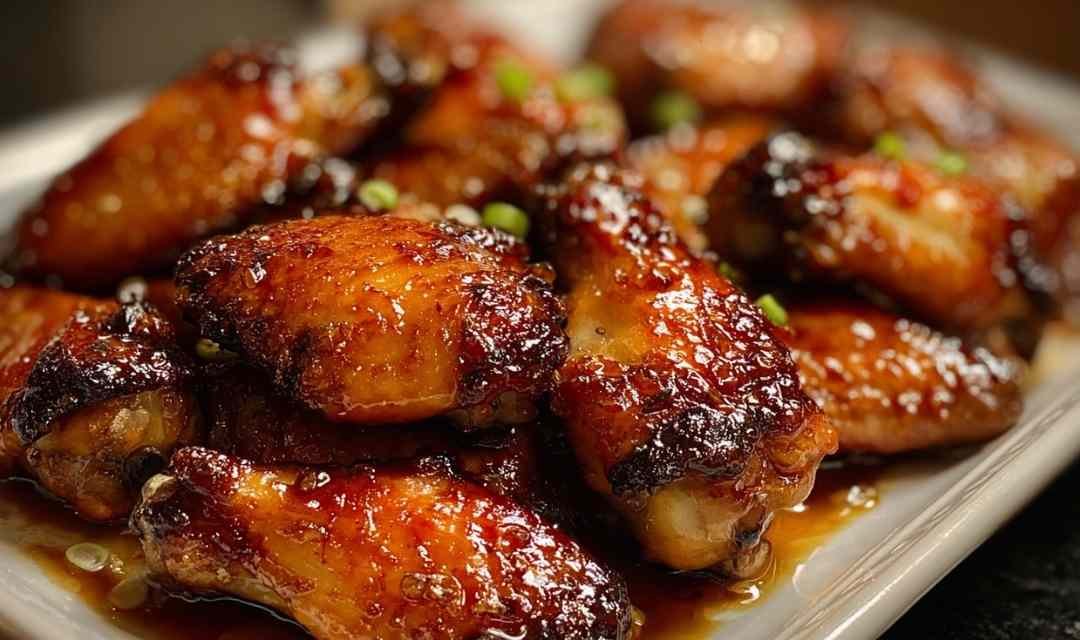 Caramelized Baked Chicken Wings
