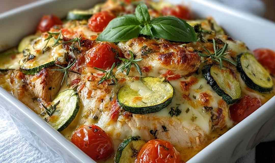 Chicken Zucchini Bake