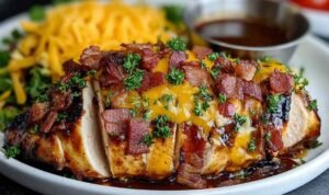 Cowboy BBQ Bacon Cheddar Chicken