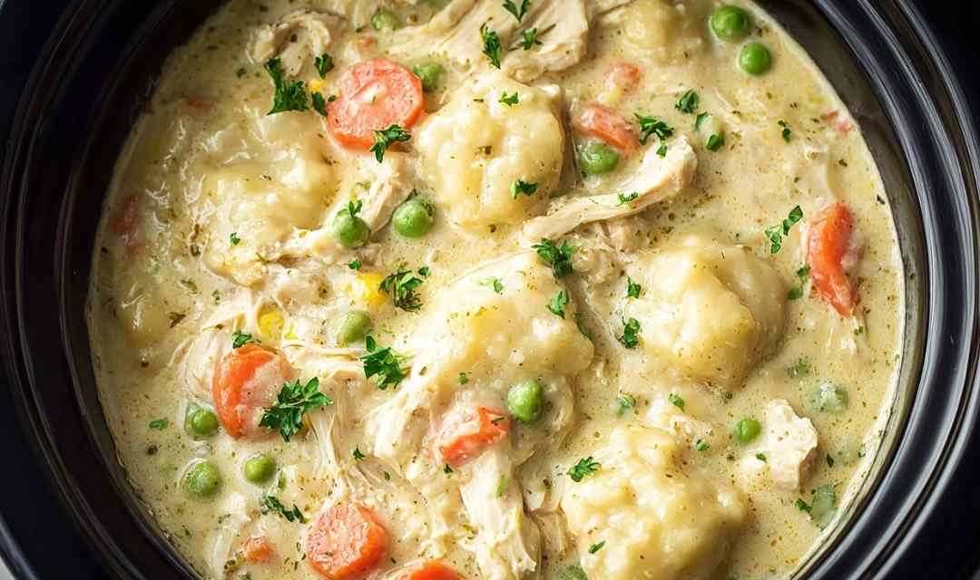 Crockpot Chicken and Dumplings: