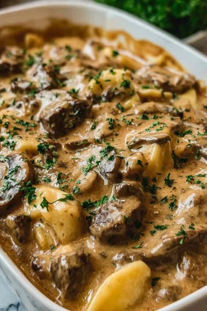 Gordon Ramsay Beef Stroganoff