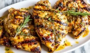 Grilled Citrus Chicken with Glaze