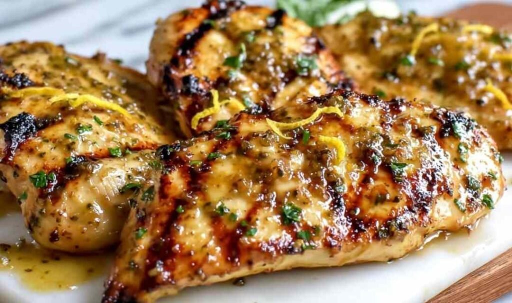 Grilled Citrus Chicken with Glaze
