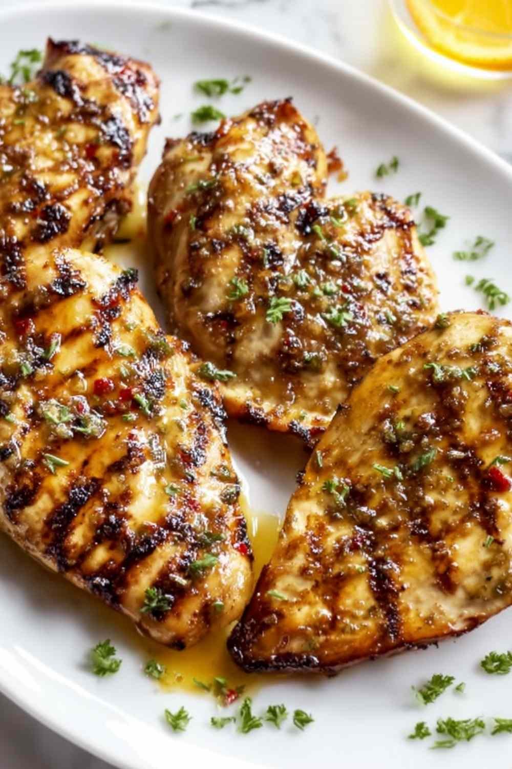 Grilled Citrus Chicken with Glaze