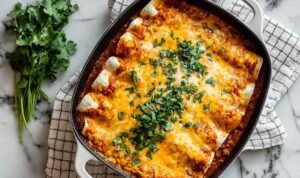 Ground Beef Enchiladas