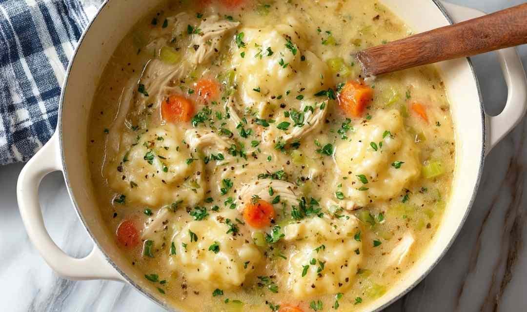Homemade Chicken and Dumplings