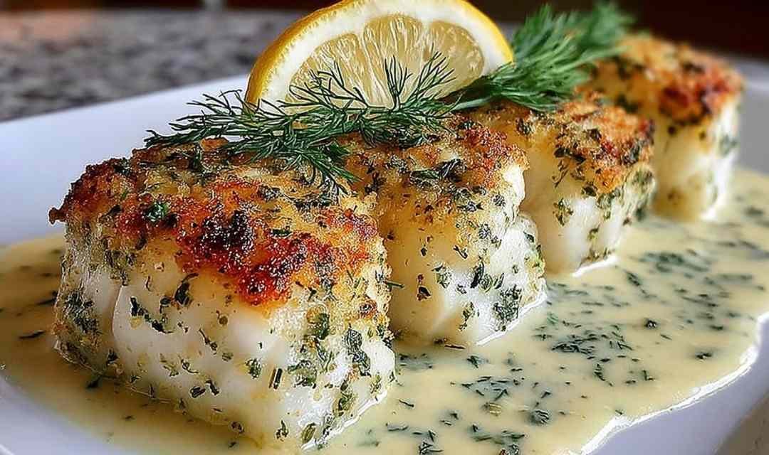 Lemon Dill Baked Cod