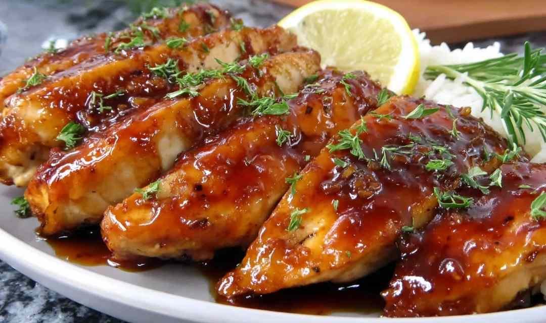 Lemon Honey Glazed Chicken