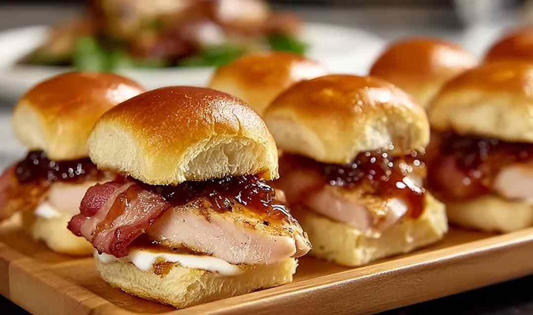 Maple Chicken & Bacon Sliders