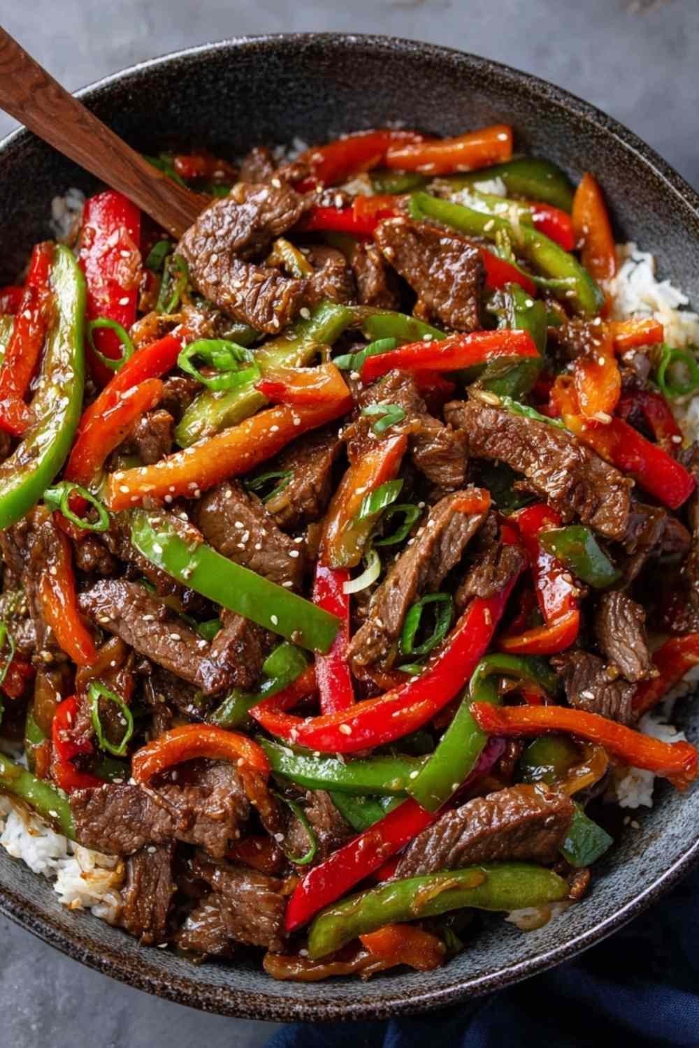 Pepper Steak Stir Fry