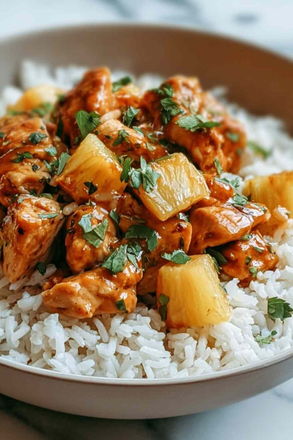 Pineapple Chicken and Rice