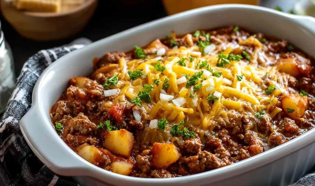Slow Cooker Cowboy Casserole