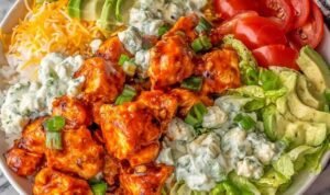 Buffalo Chicken Bowls Buffalo Chicken Bowls (1)