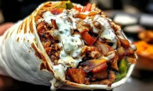 Chicken Shawarma with Creamy Garlic Sauce Chicken Shawarma with Creamy Garlic Sauce