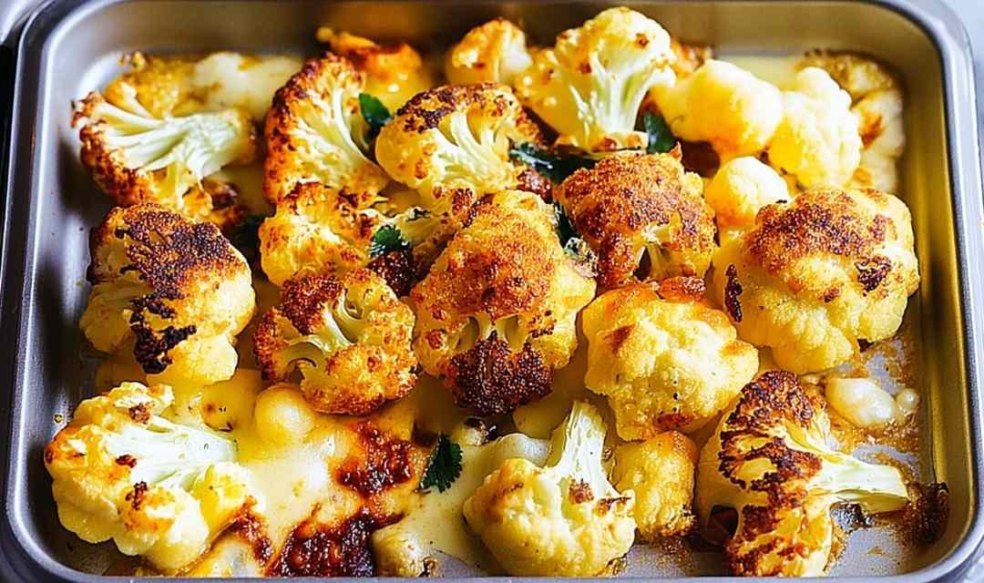 Crispy Oven Roasted Cauliflower Recipe