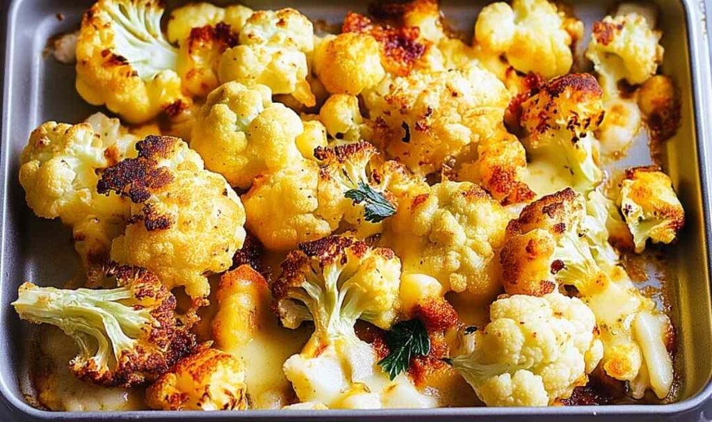 Crispy Oven Roasted Cauliflower Recipe